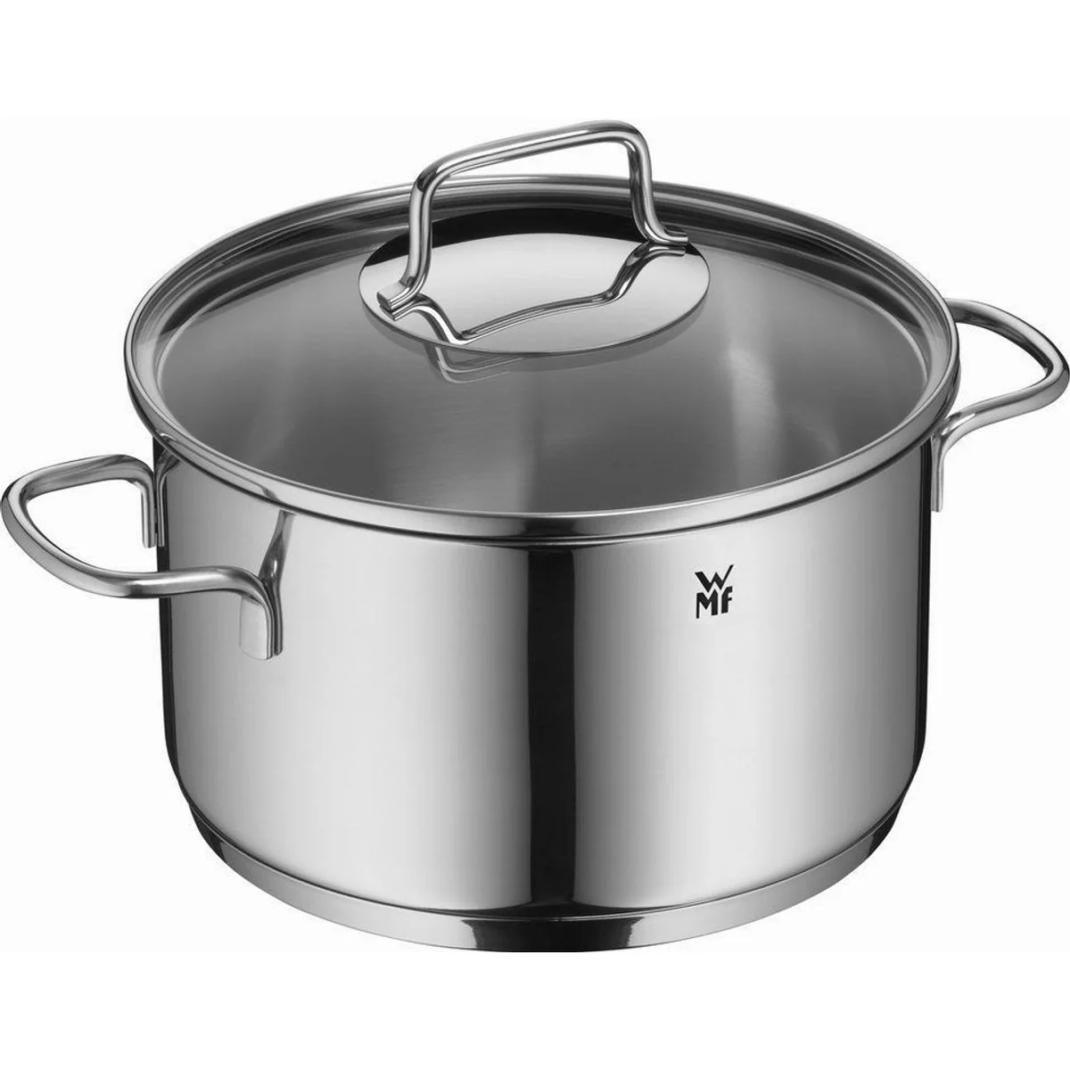 WMF Topf-Set Astoria, Induktionsgeeignet, Glasdeckel, Cromargan Edelstahl — 6-teilig, energiesparend, tropffrei 2