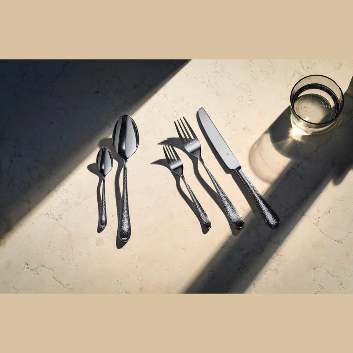 WMF Sitello Besteck-Set 60-tlg, ergonomisch, spülmaschinengeeignet, edles Design 4