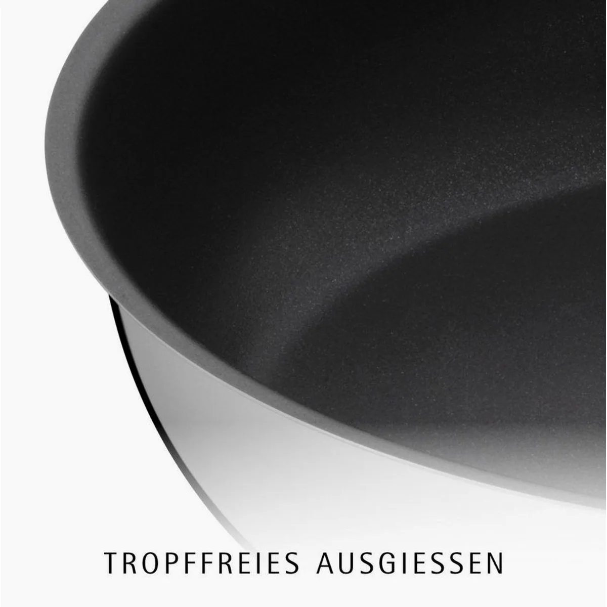 WMF Pfannen-Set Inspiration, 3-tlg. mit Antihaftversiegelung, Cromargan Edelstahl 4