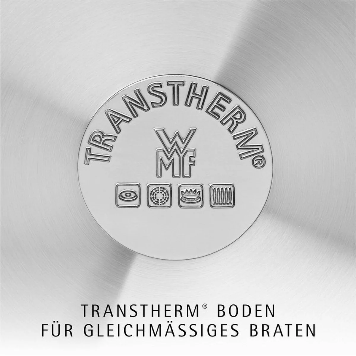 WMF Pfannen-Set Inspiration, 3-tlg. mit Antihaftversiegelung, Cromargan Edelstahl 5