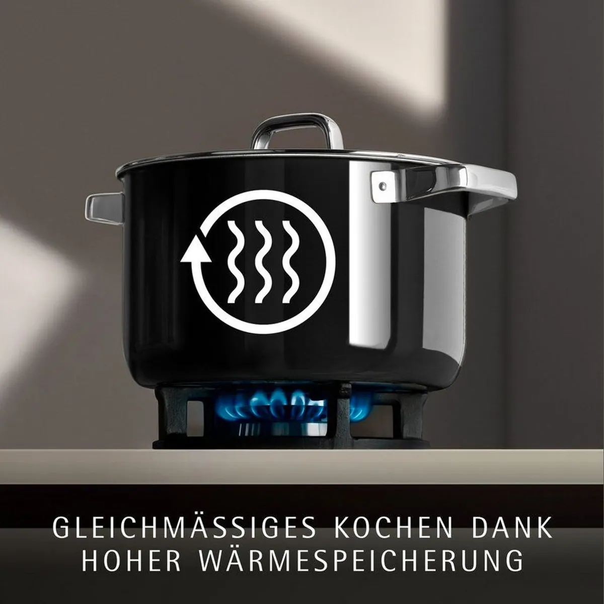 WMF Fusiontec Mineral Pro Topf-Set, kratzfest, wärmereduzierende Hohlgriffe — 7-teilig 4