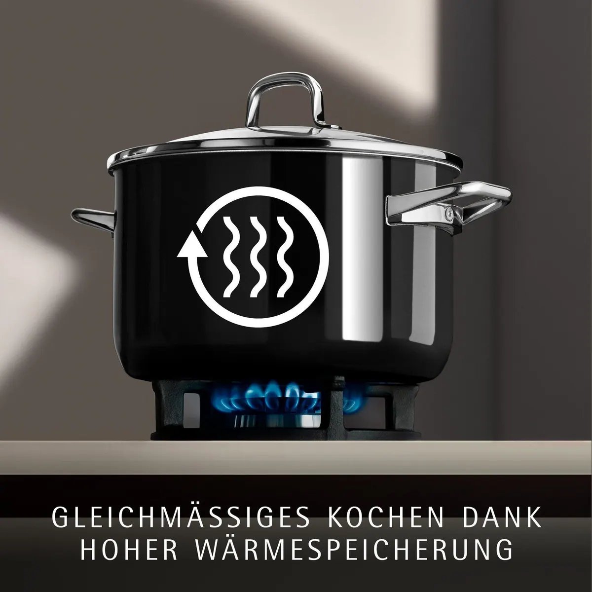 WMF Fusiontec Essential Pro Topf-Set, 7-teilig, kratzfest & wärmereduzierende Hohlgriffe 4