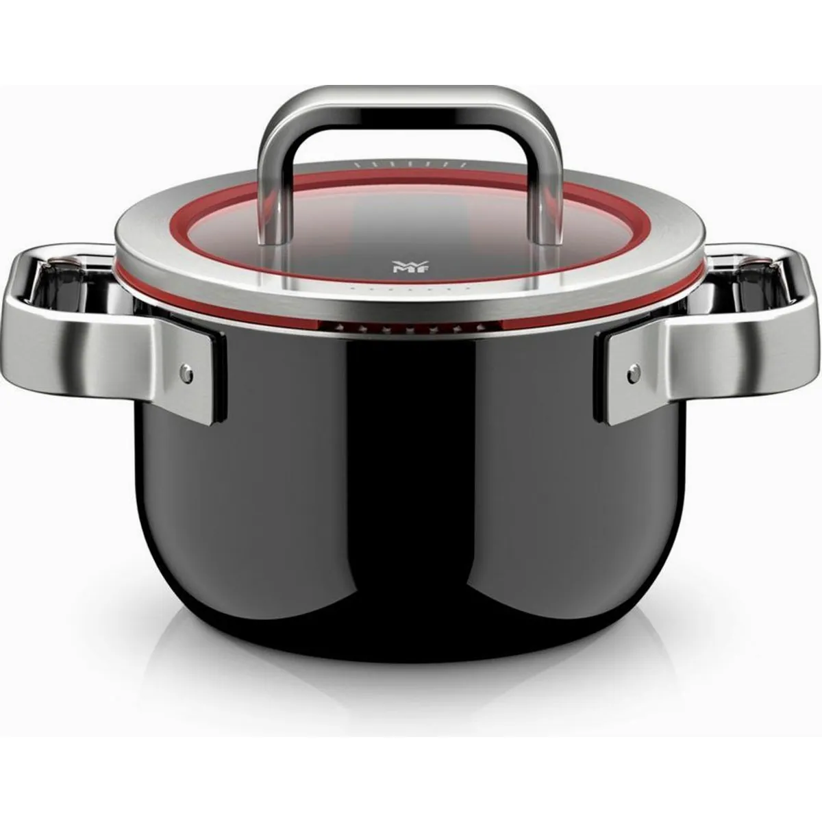 WMF Fusiontec Function Pro Kochtopf, integrierte Siebfunktion, spülmaschinengeeignet, Made in Germany