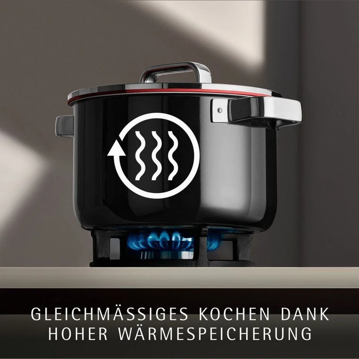WMF Fusiontec Function Pro Kochtopf, integrierte Siebfunktion, spülmaschinengeeignet, Made in Germany 4