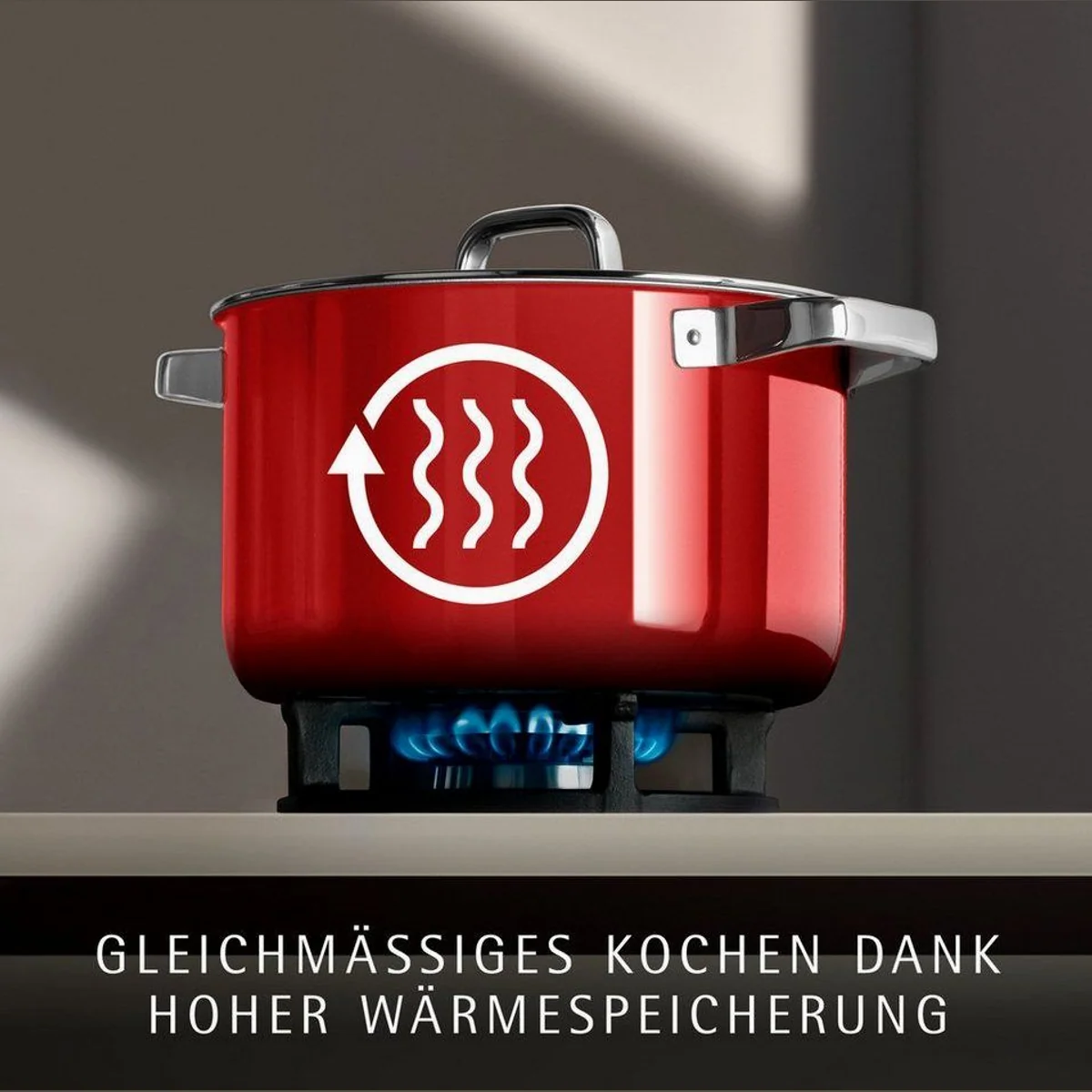 WMF Bratentopf Fusiontec Mineral Pro, kratzfest, mit Glasdeckel, Made in Germany 4