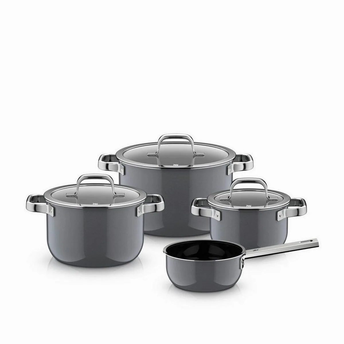 WMF Fusiontec Mineral Pro Topf-Set, 4-teilig, kratzfest und vielseitig 2