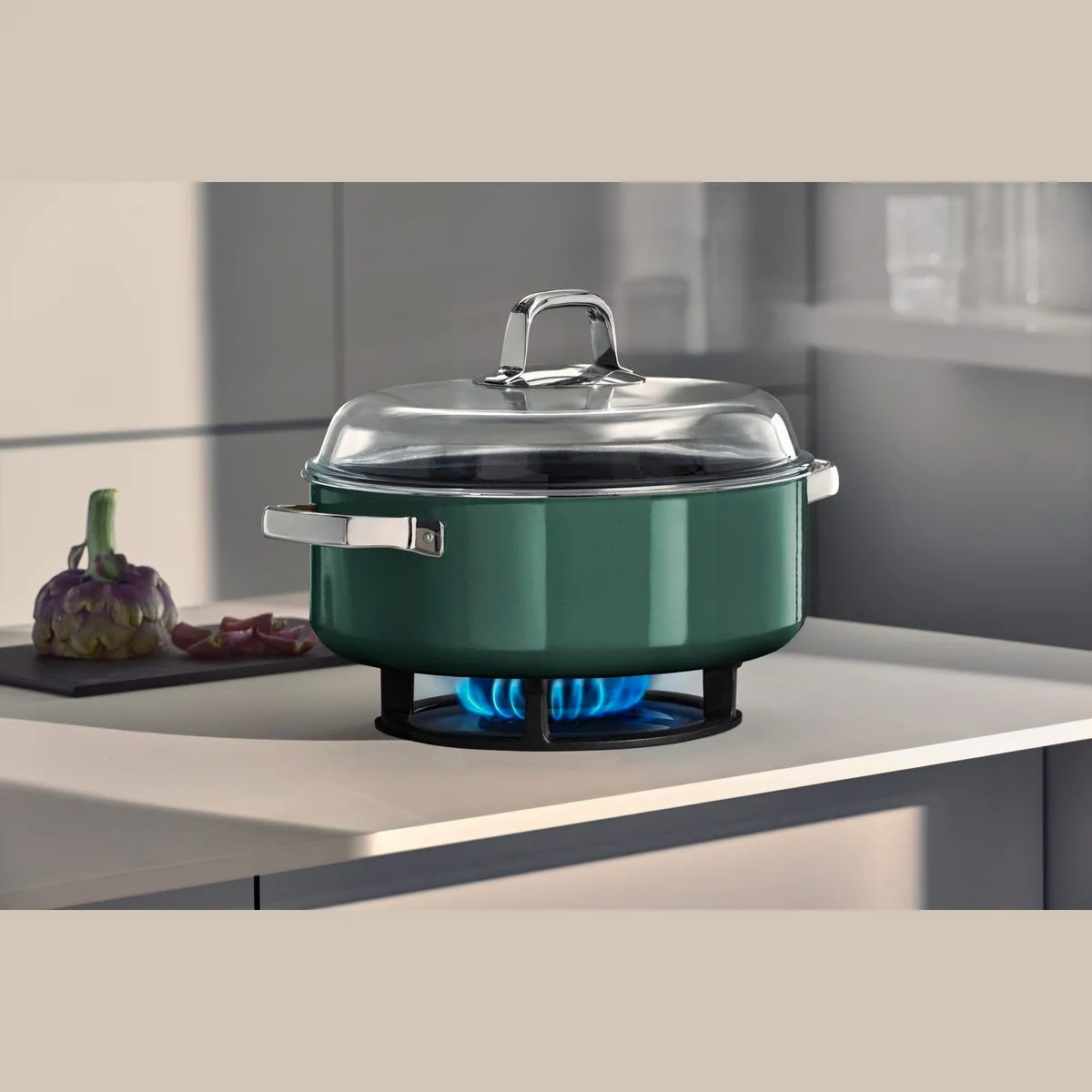 WMF Fusiontec Mineral Pro Schmortopf, induktionsgeeignet, 28 cm — robust, langlebig, Made in Germany 5