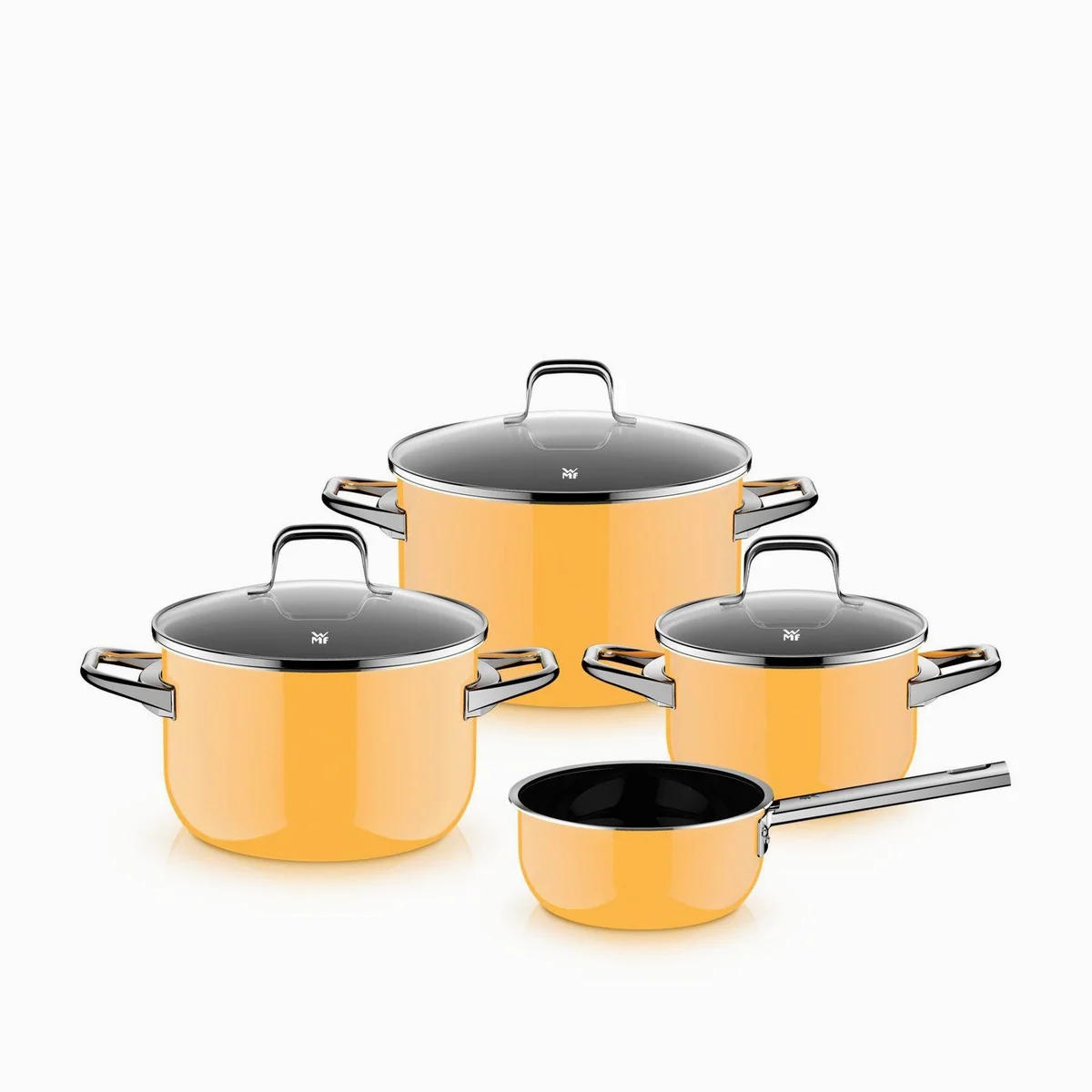 WMF Fusiontec Essential Pro Topf-Set, 4-teilig, induktionsgeeignet, kratzfest 2