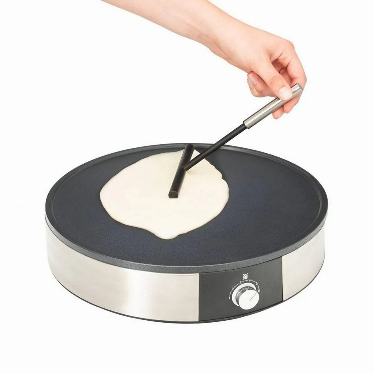WMF Eismaschine 3in1, platzsparend, 300 ml Gefrierbehälter, LC-Display mit Countdown 5