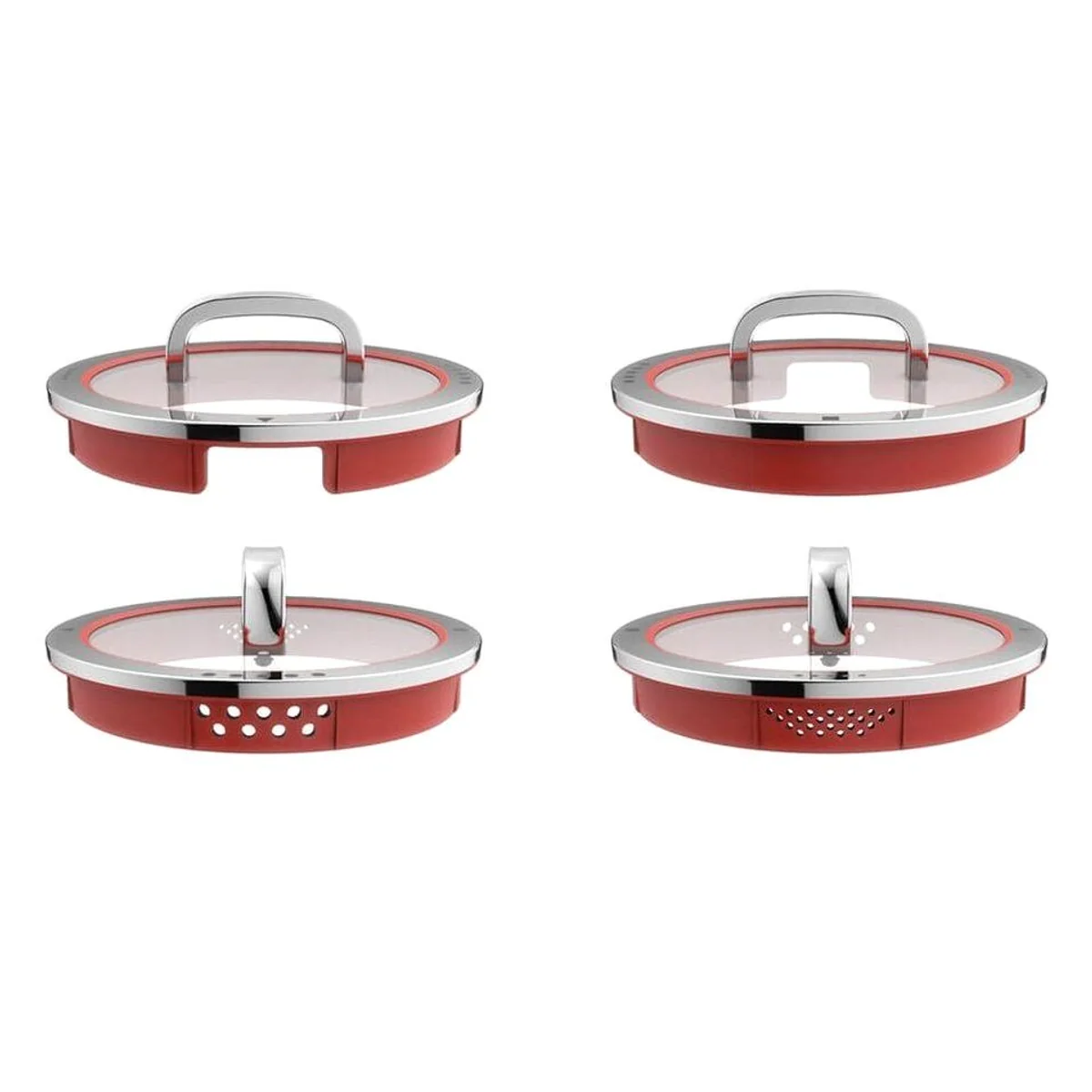 WMF Topfset Function 4, 4-teilig mit Dämpfer, vielseitig und funktional 3