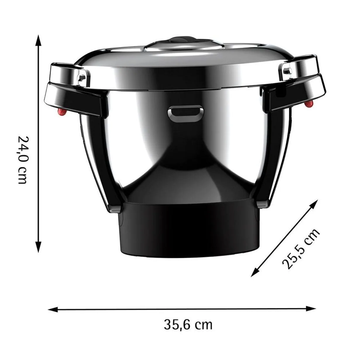 WMF Avantgarde Küchenmaschinenschüssel, 3,0l, Edelstahl und Kunststoff — spülmaschinengeeignet, vielseitig einsetzbar, stabil 2