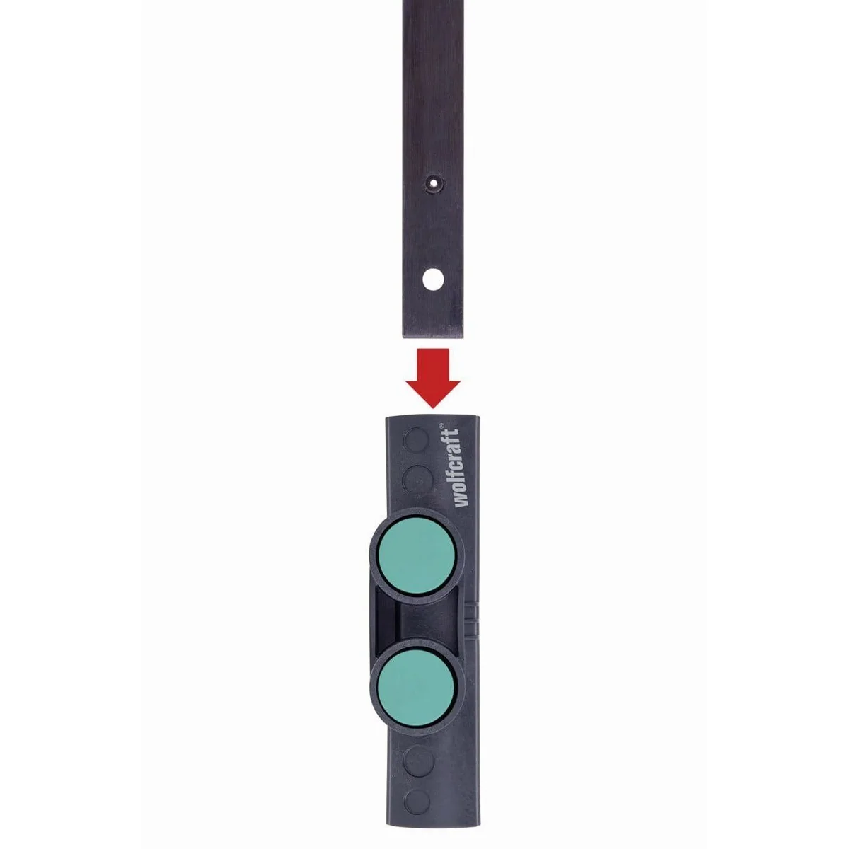 Wolfcraft Connector PRO Easy Einhandzwingen, bis 200 cm Spannweite, einfache Handhabung 2