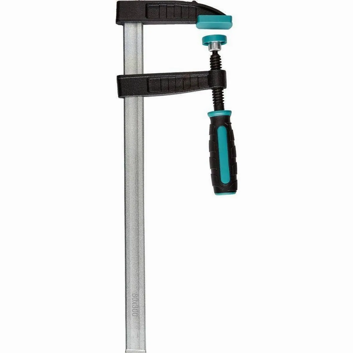 Wolfcraft SC 80-150 Schraubzwinge, 270 kg Spannkraft, ergonomischer Griff