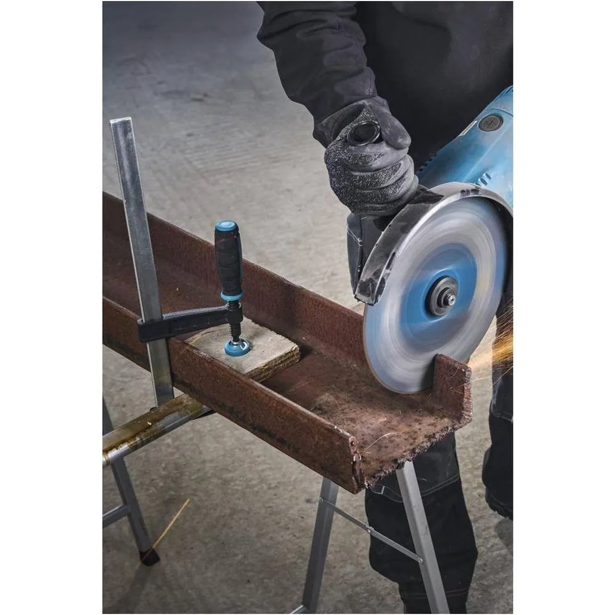 Wolfcraft SC 80-150 Schraubzwinge, 270 kg Spannkraft, ergonomischer Griff 5