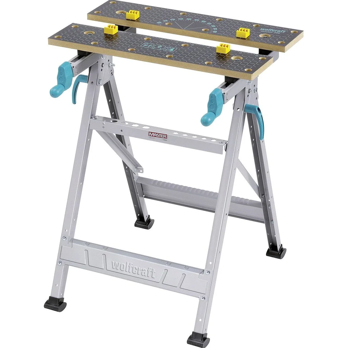 Wolfcraft Spanntisch Master 200, stabil, platzsparend, vielseitig einsetzbar