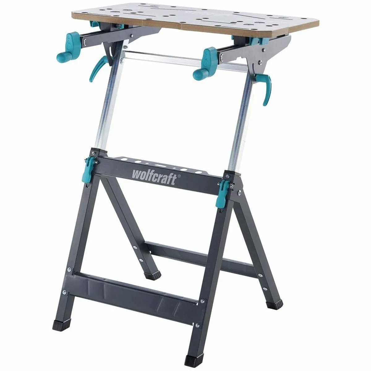 Wolfcraft MASTER 750 ERGO Arbeitstisch, höhenverstellbar, stabil und vielseitig