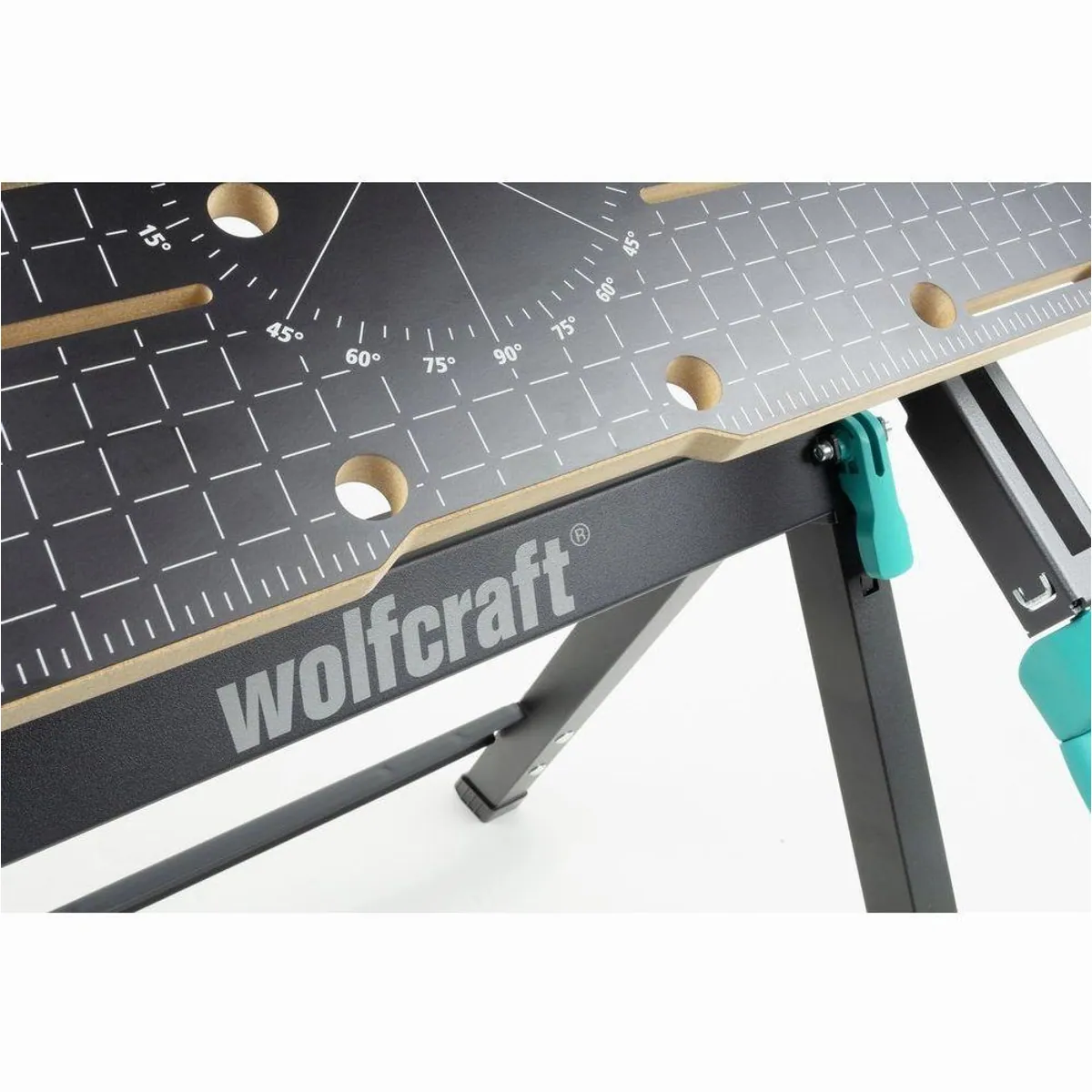Wolfcraft MASTER 750 ERGO Arbeitstisch, höhenverstellbar, stabil und vielseitig 3