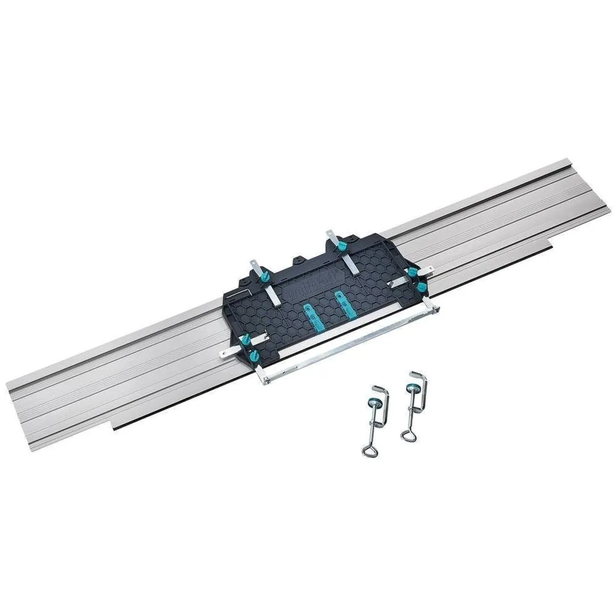 Wolfcraft FKS 145 Führungsschiene, präzise Schnitte, rutschsicher, für Handkreissägen