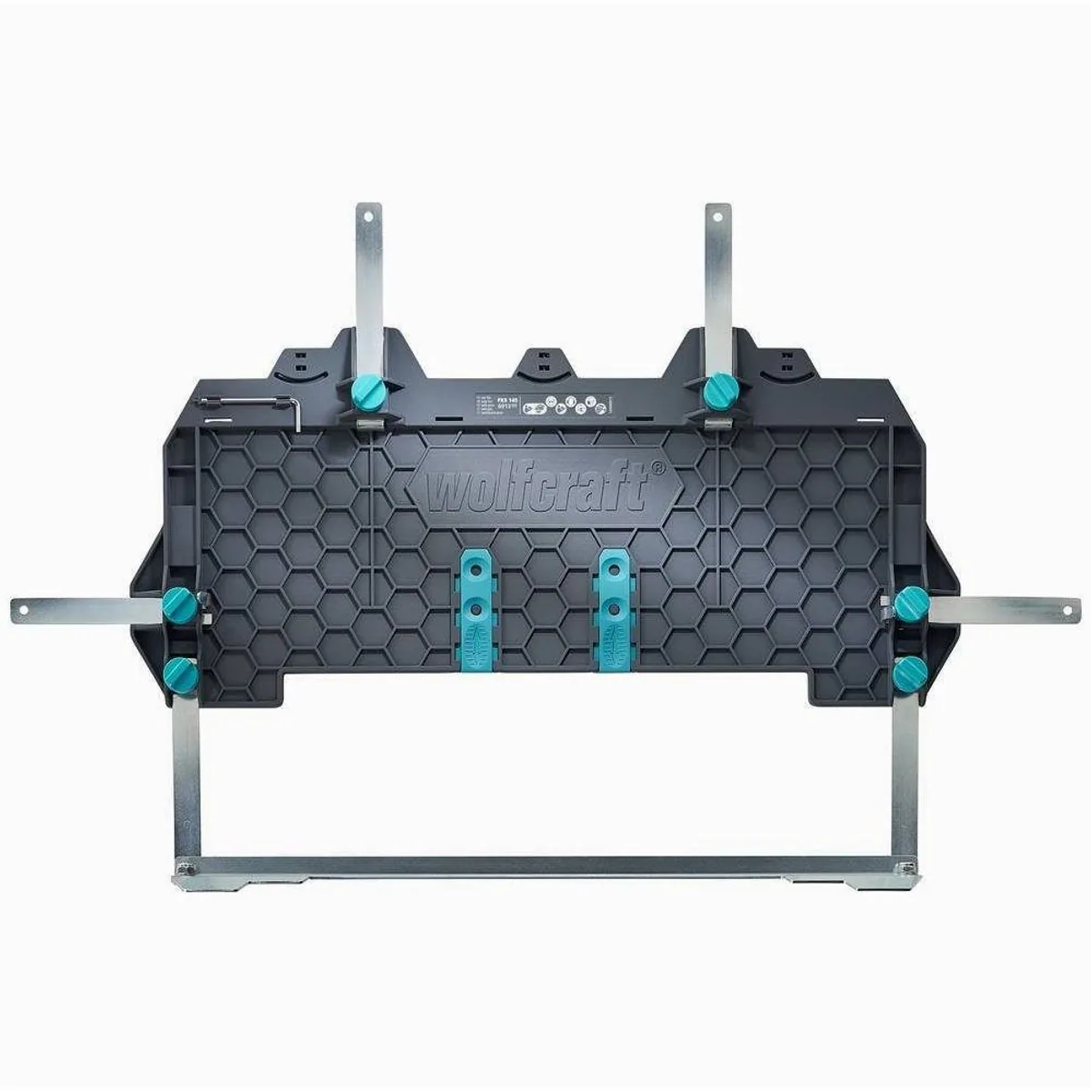 Wolfcraft FKS 145 Führungsschiene, präzise Schnitte, rutschsicher, für Handkreissägen 2