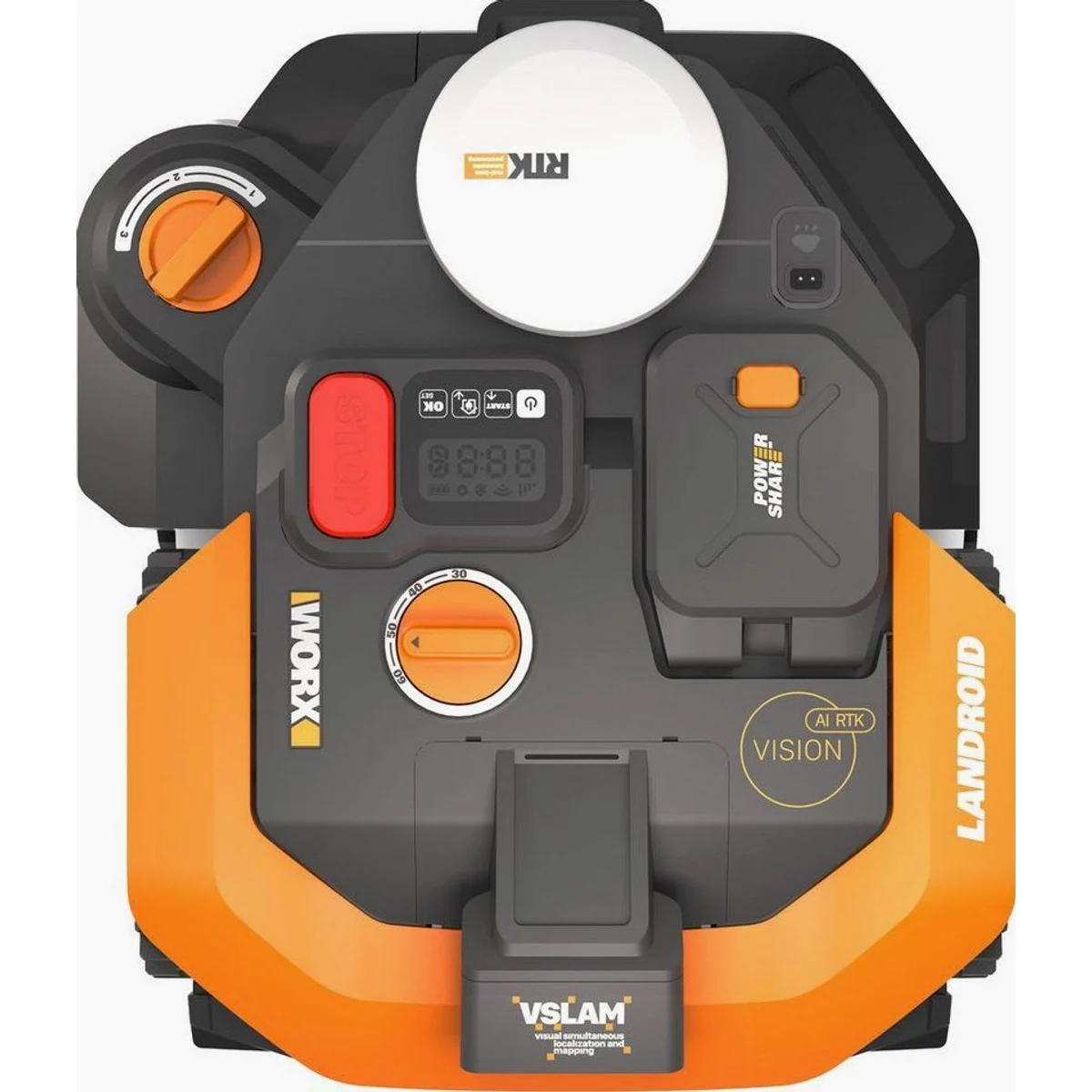 Worx Landroid Vision Cloud WR308E 2WD, KI-Hinderniserkennung, Auto-Mapping, App-Steuerung 2