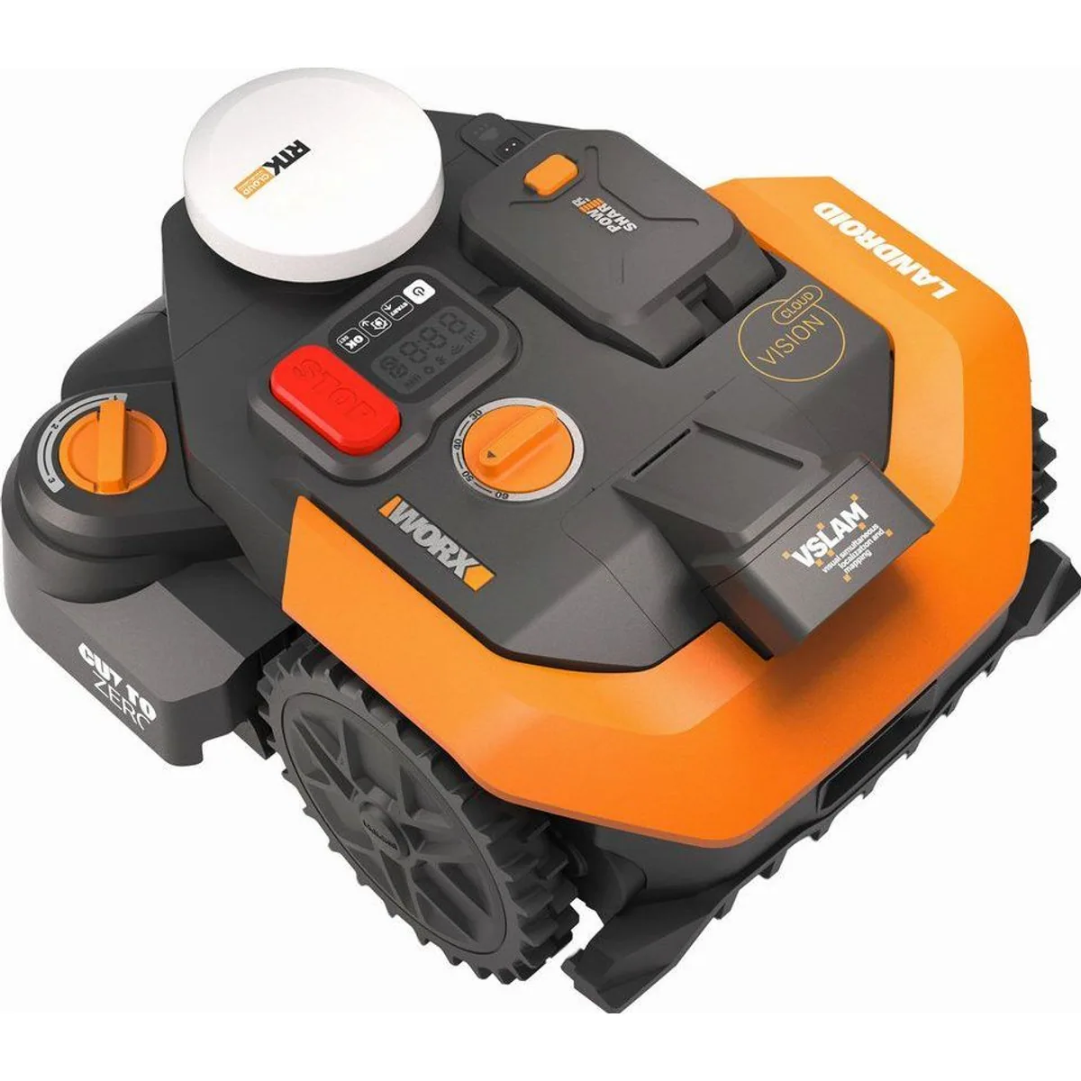 Worx Landroid Vision Cloud WR308E 2WD, KI-Hinderniserkennung, Auto-Mapping, App-Steuerung 3