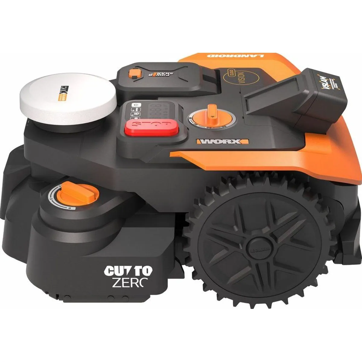 Worx Landroid Vision Cloud WR308E 2WD, KI-Hinderniserkennung, Auto-Mapping, App-Steuerung 5