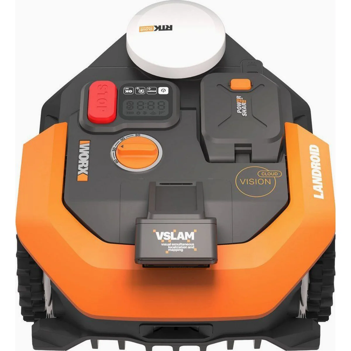Worx Landroid Vision Cloud WR365E, kabellos, KI-Hinderniserkennung, App-Steuerung 4