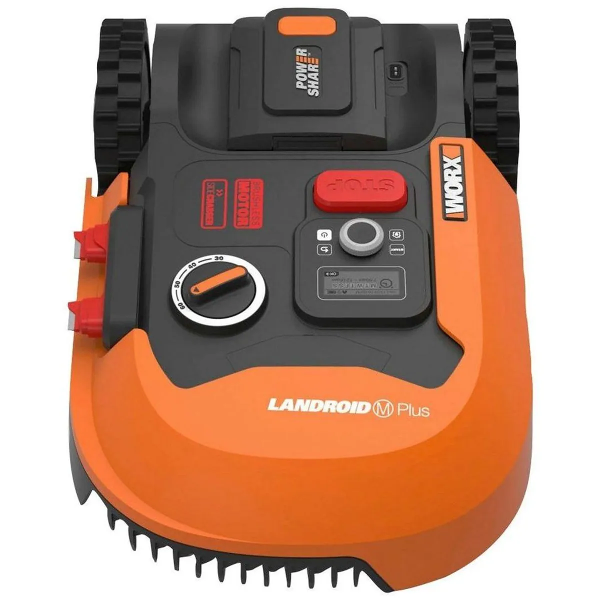 Worx Landroid M500 Plus, für Rasenflächen bis 500 m², intelligentes Mähen 3