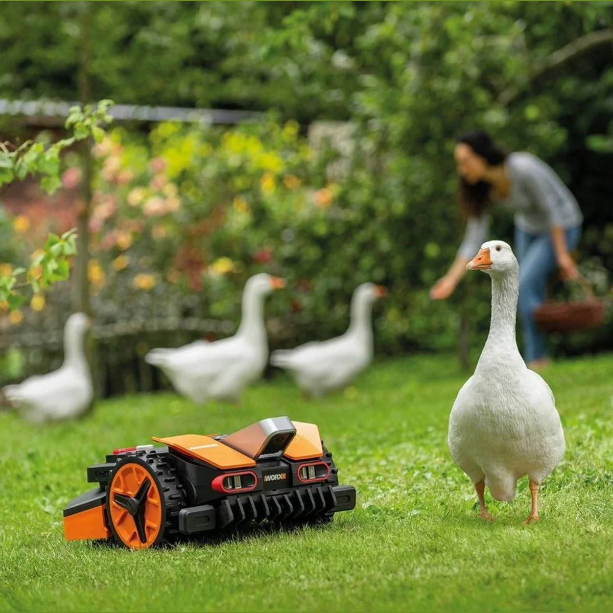 Worx Landroid Vision L1300 Mähroboter, intelligente Hindernisvermeidung, für bis zu 1300 m² 2