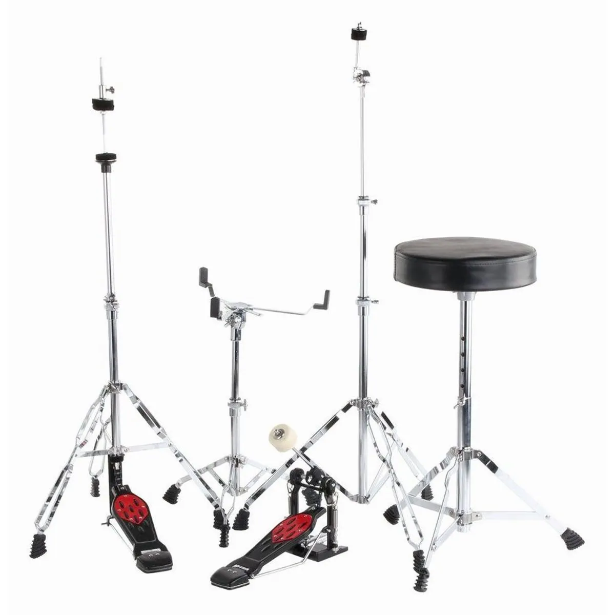 XDrum Schlagzeug Semi 22" Standard, Komplettes Drumset, inklusive Hocker & Drumsticks 4