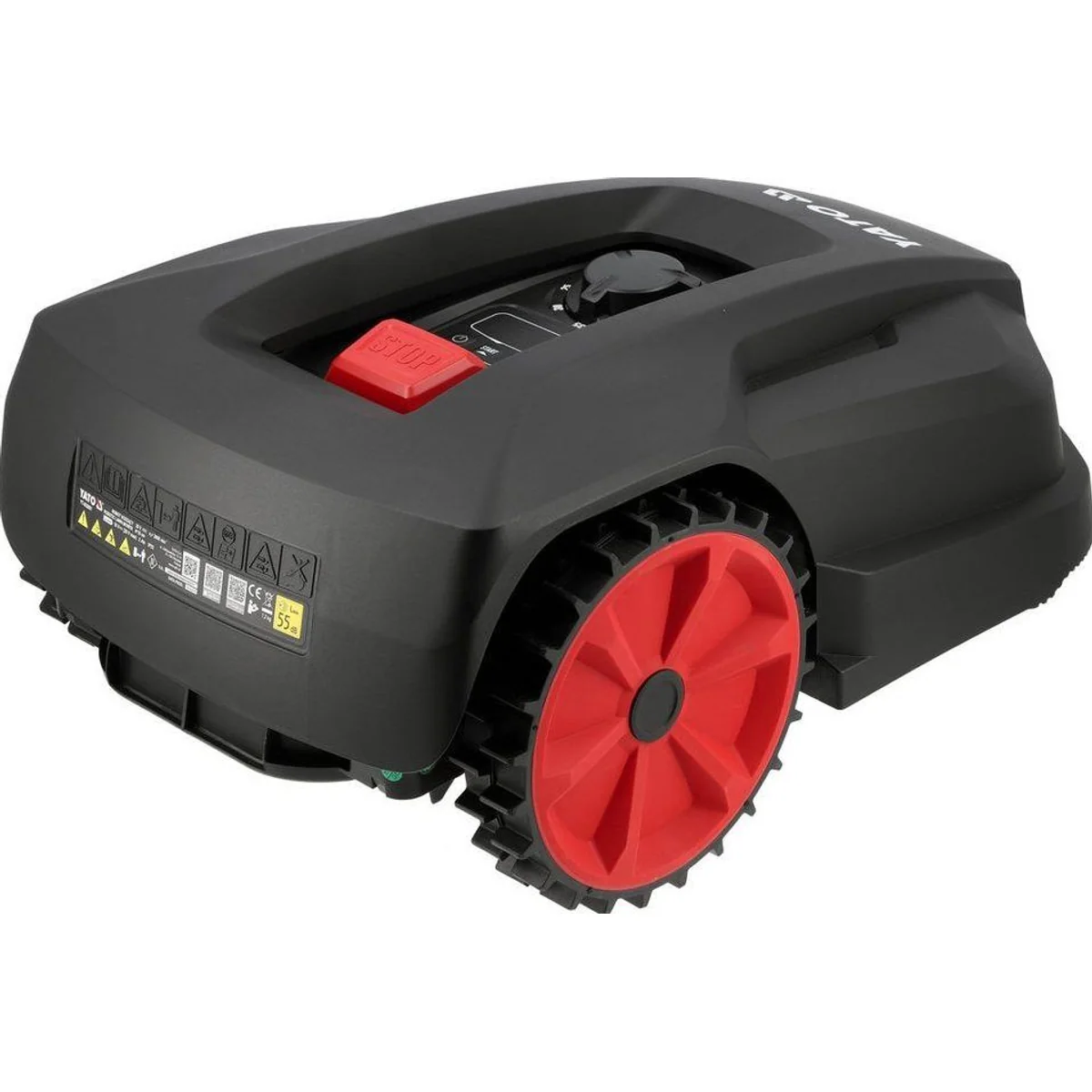 Yato Rasenmähroboter, für Flächen bis 800 m², App-Steuerung, Regensensor 3