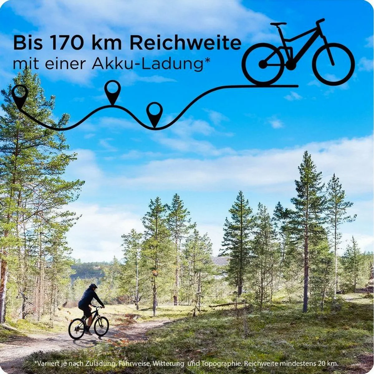 Zündapp X1000 E-Mountainbike, 10 Gang Shimano, kraftvoller Mittelmotor, 733 Wh Akku 2