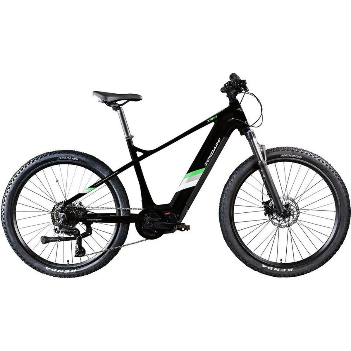 Zündapp X900 E-Bike Mountainbike, 733 Wh Akku, 10 Gang Shimano, Mittelmotor