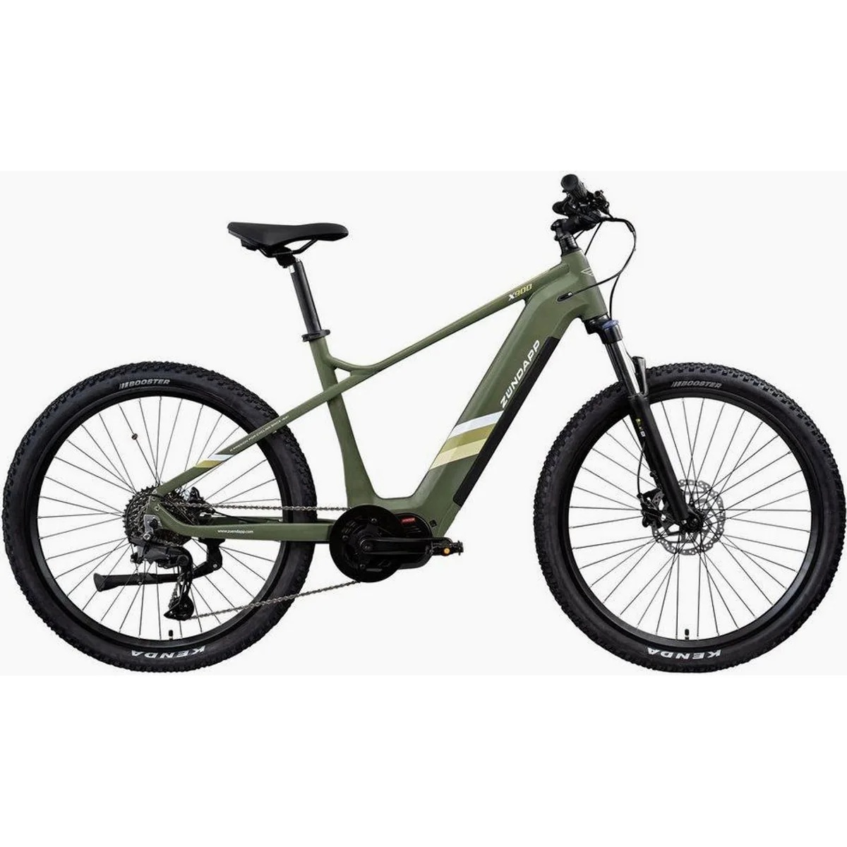Zündapp X900 E-Mountainbike, 10 Gang Shimano Cues, 733 Wh Akku, Mittelmotor