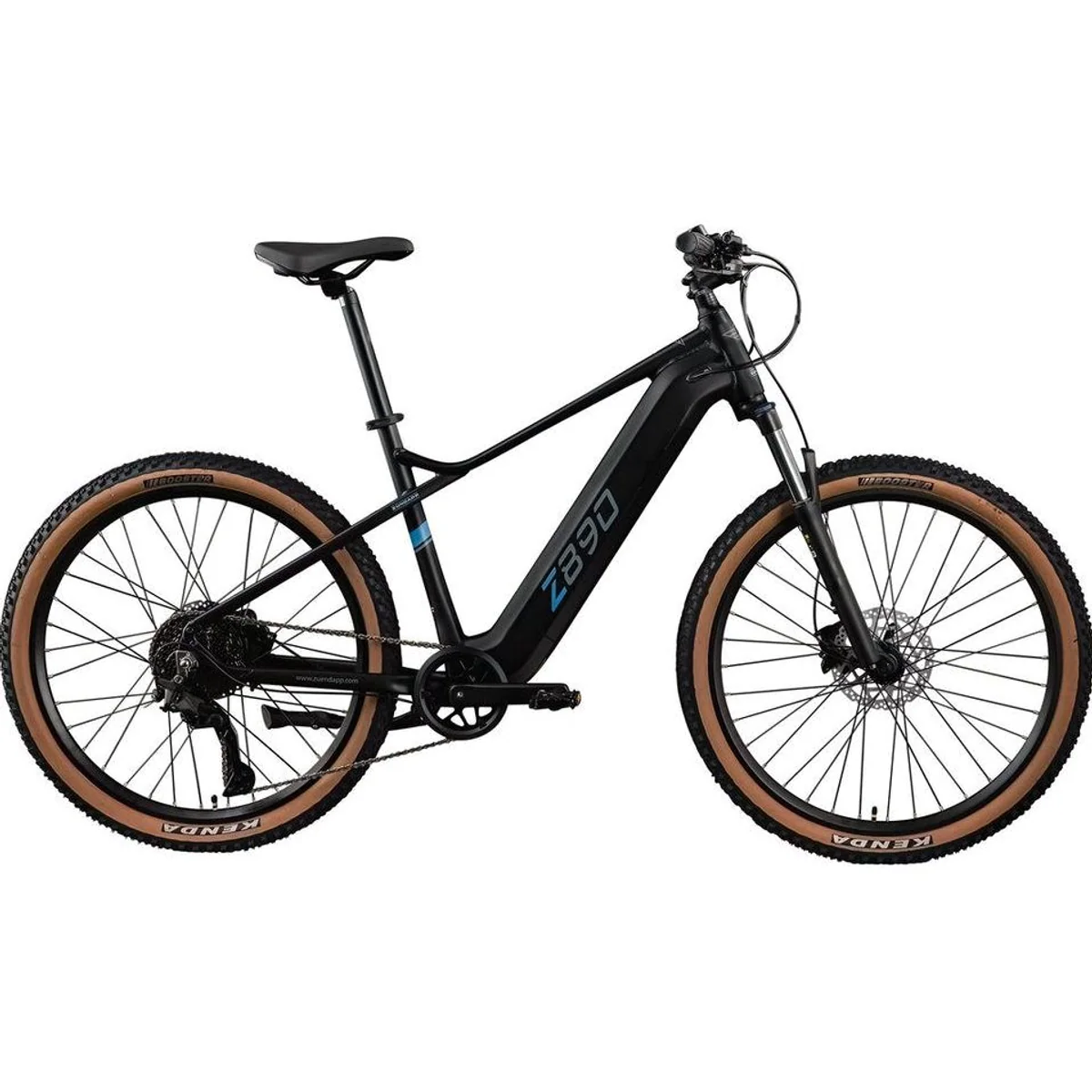 Zündapp Z890 E-Mountainbike, 10 Gang Shimano Deore, 550 Wh Akku, App-Steuerung
