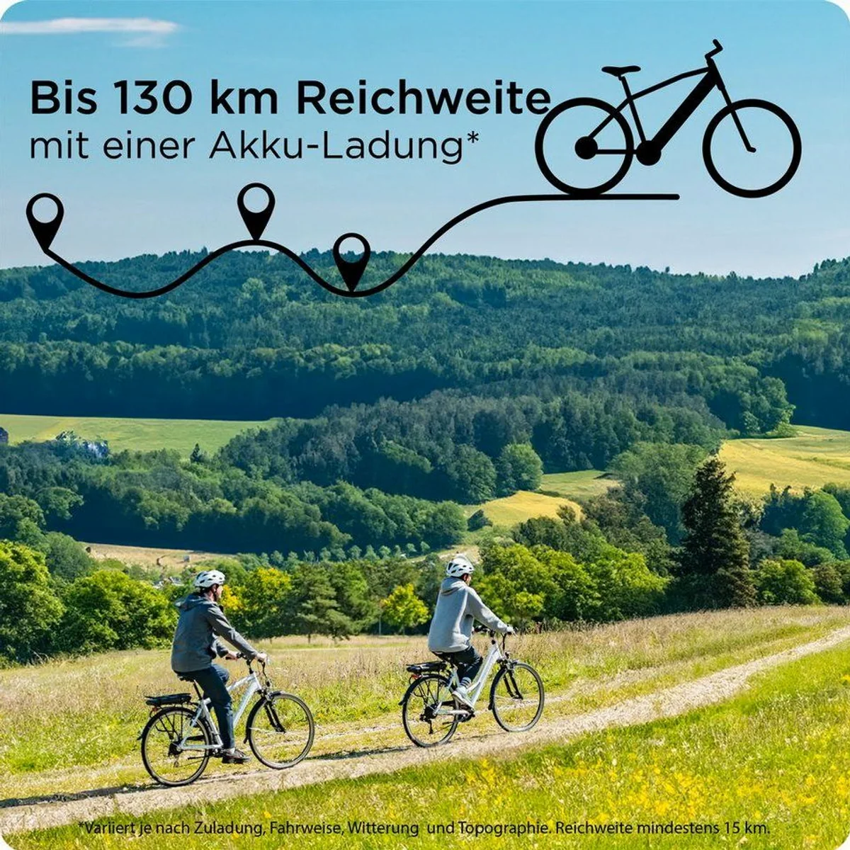Zündapp Z802 E-Bike Trekkingrad, 21-Gang Shimano, 536 Wh Akku, Hinterradmotor 2