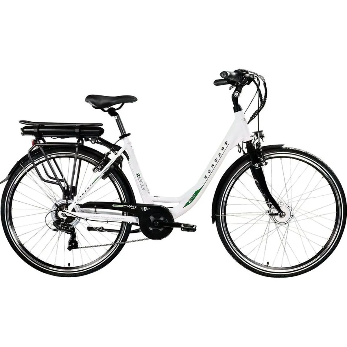 Zündapp Z503 E-Bike Cityrad, 7-Gang Shimano, 536 Wh Akku, Vorderradmotor