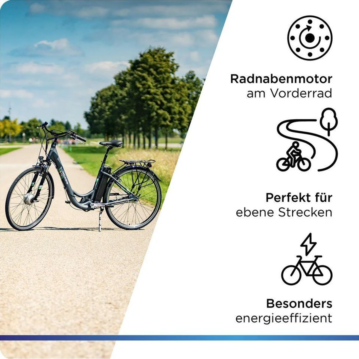 Zündapp Green 3.7 City E-Bike, 7 Gang, 536 Wh Akku, komfortable Ausstattung 4