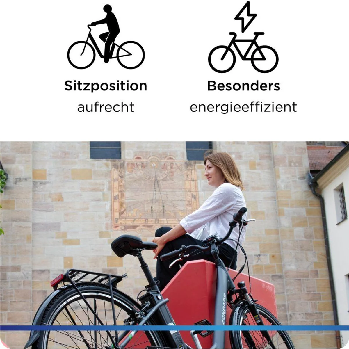 Zündapp Green 2.7 E-Bike, 531,6 Wh, 3 Gang Shimano Nexus, Vorderradmotor — ideal für Stadtfahrten 5