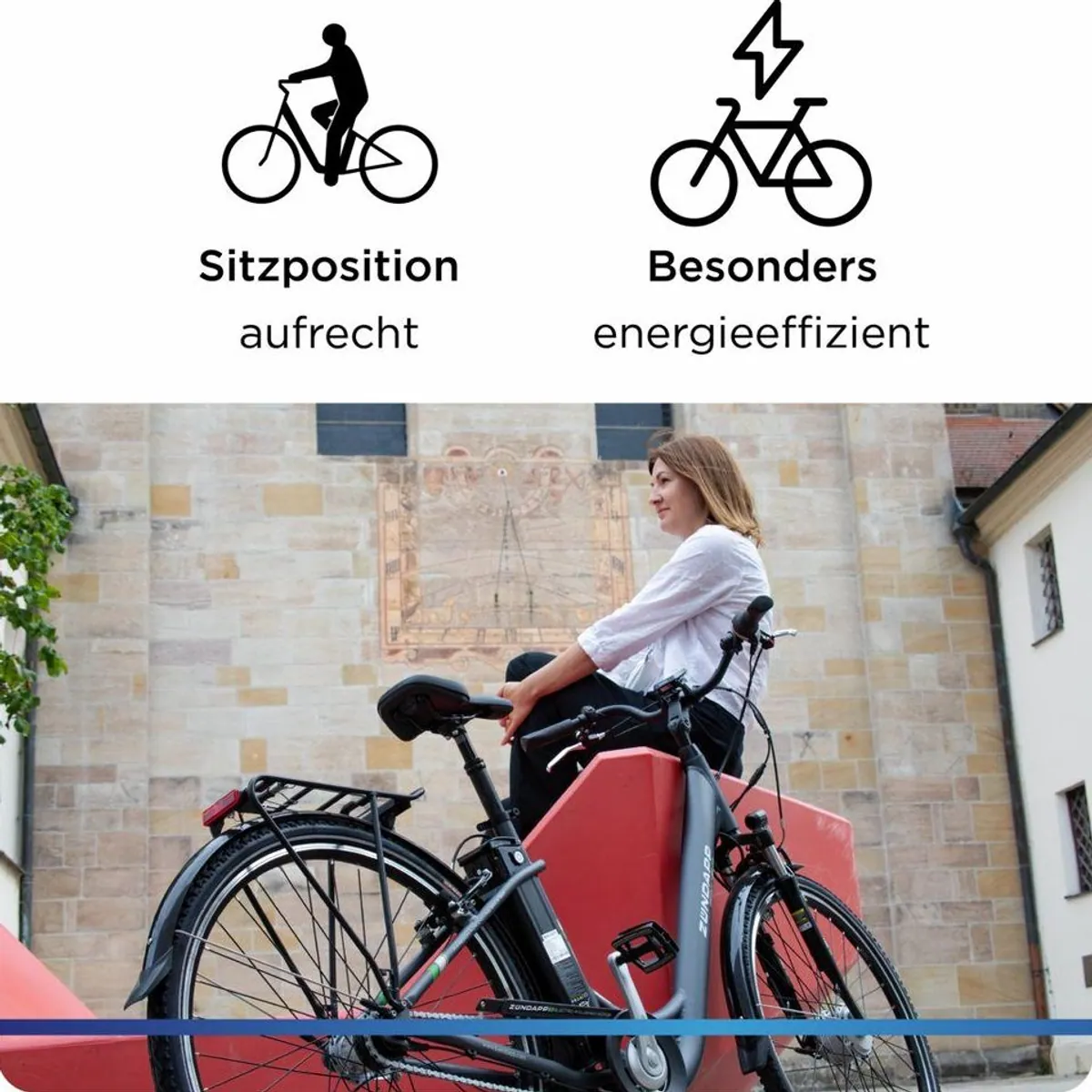 Zündapp Green 3.7 E-Bike Cityrad, 536 Wh Akku, 7 Gang Nabenschaltung, Frontmotor 5