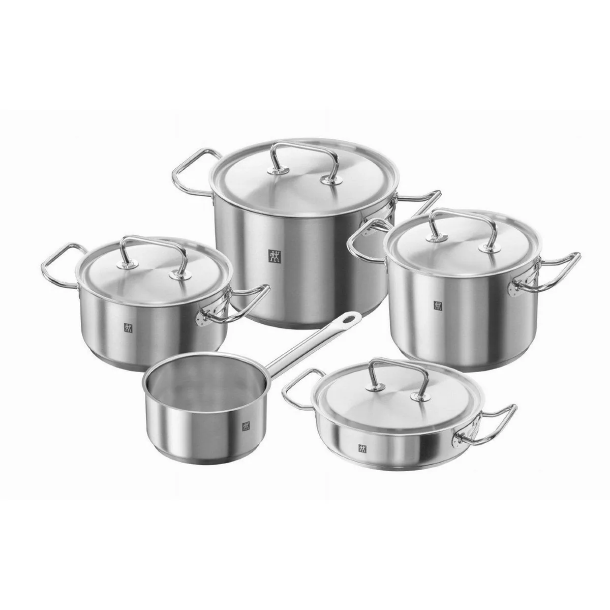 Zwilling Topf Set Twin Classic 5 tlg, Edelstahl 18/10, optimale Wärmeverteilung 5