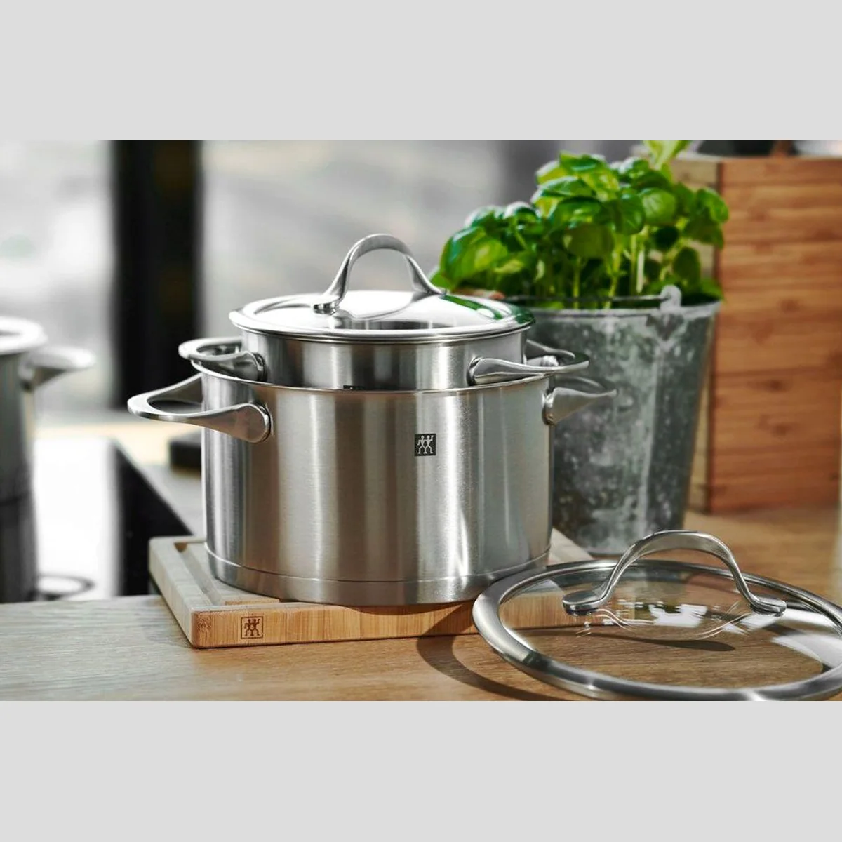 Zwilling Topf-Set Essence, 7-teilig, Edelstahl 18/10, optimale Wärmeverteilung 5