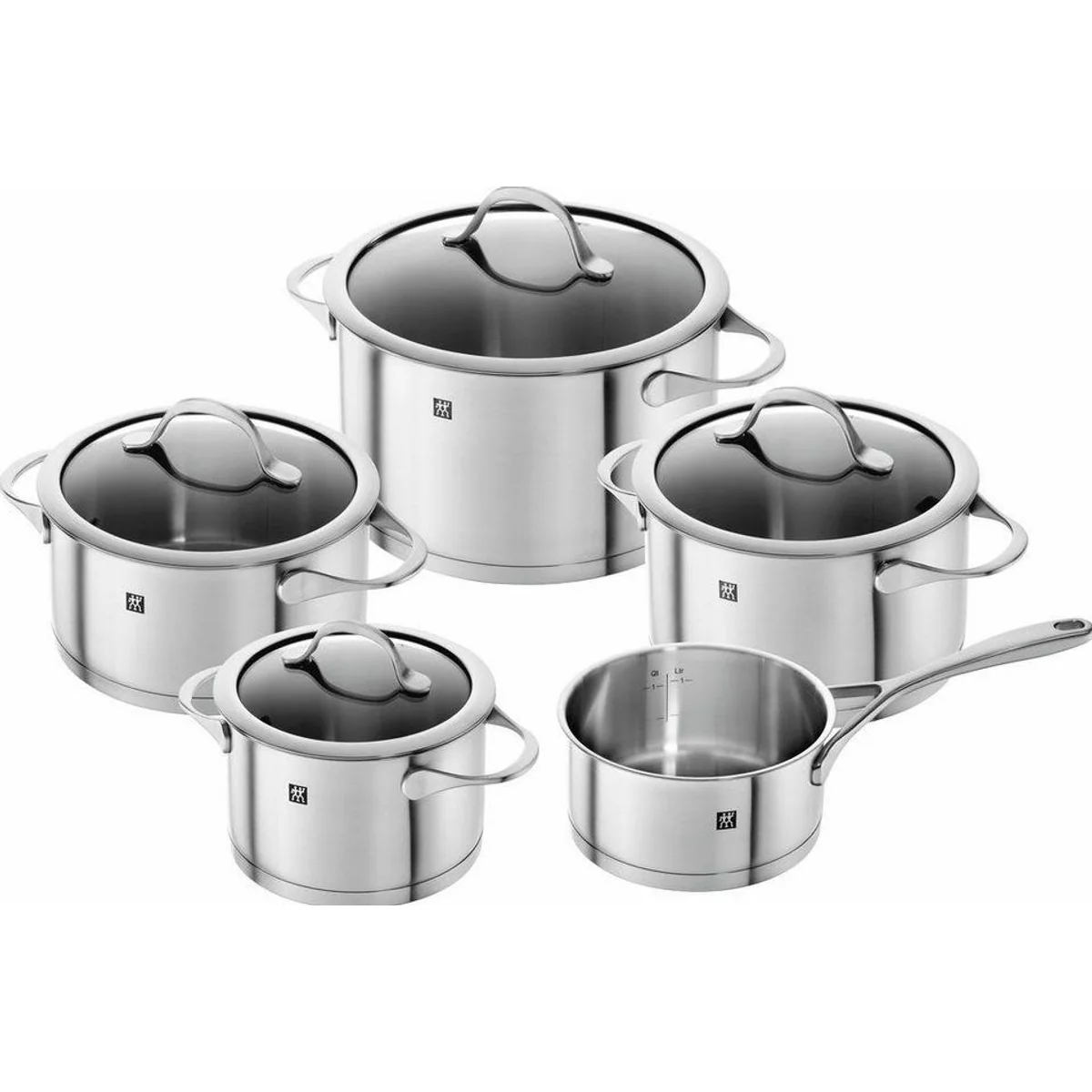 Zwilling Topf-Set Essence, 9-teilig, optimal für jede Kochsituation