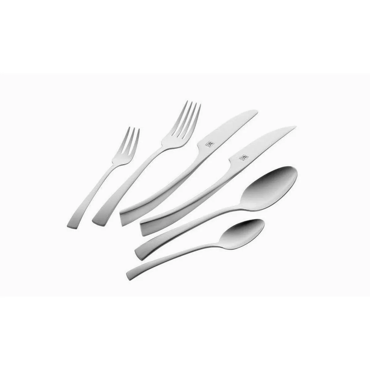 Zwilling Besteck-Set Bellasera, 72-teilig für 12 Personen, mattiert Edelstahl