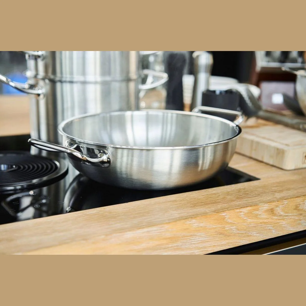 Zwilling Wok Pro, Edelstahl 18/10, induktionsgeeignet, spülmaschinenfest 3