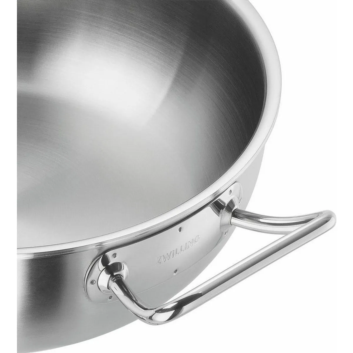Zwilling Wok Pro, Edelstahl 18/10, induktionsgeeignet, spülmaschinenfest 5