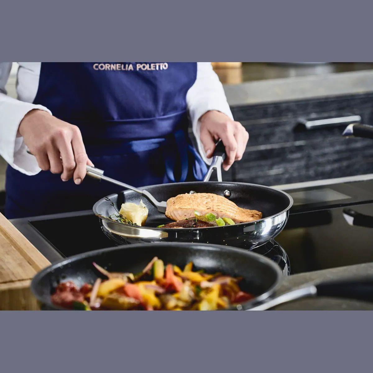 Zwilling Poletto Bratpfanne, Edelstahl, Duraslide Diamond Beschichtung, Induktion 2