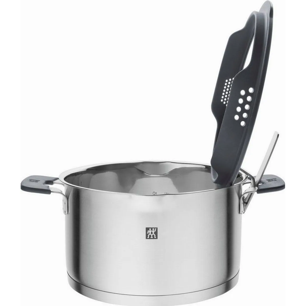 Zwilling Topf-Set Simplify, 9-teilig, Edelstahl 18/10 — 3 Kochtöpfe, Bratentopf, Stieltopf 3