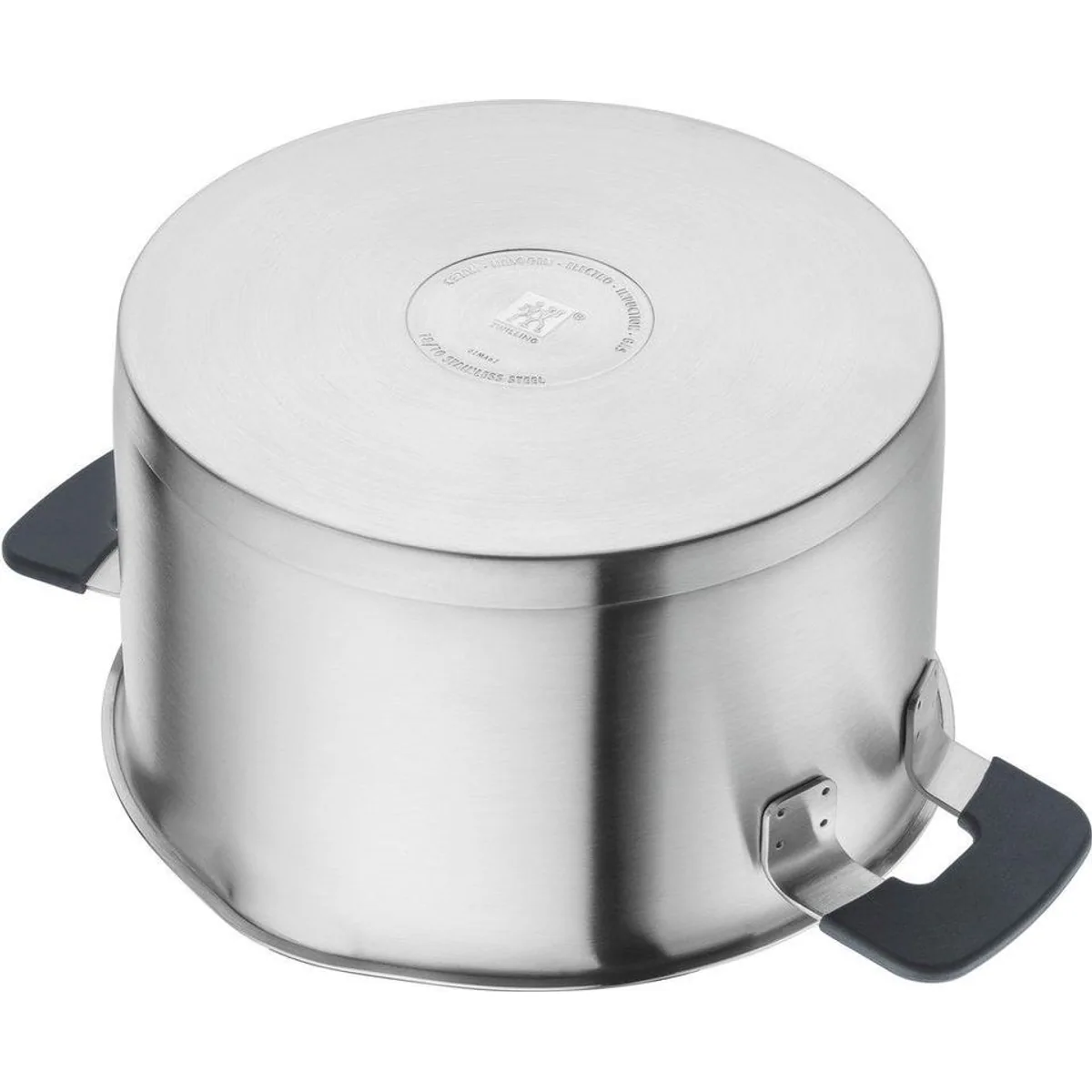 Zwilling Topf-Set Simplify, 9-teilig, Edelstahl 18/10 — 3 Kochtöpfe, Bratentopf, Stieltopf 4