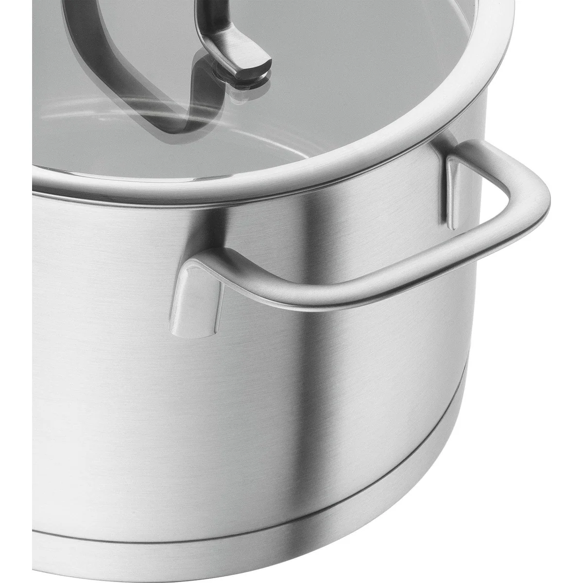 Zwilling TrueFlow Topf-Set, 4-teilig, Edelstahl, integrierte Siebfunktion 2